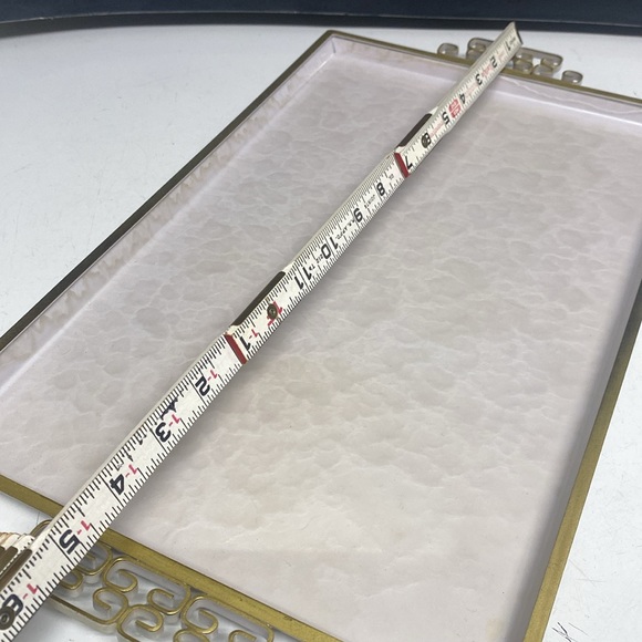 Luxurious Gold and Cream Serveware Tray - Picture 12 of 15